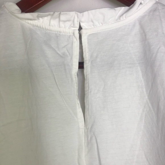 Ann Taylor Blouse Sleeveless High Collar Preppy Breathable Classic Top Modern - Picture 5 of 8